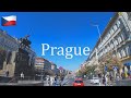 🇨🇿 Prague, Czech Republic - downtown driving