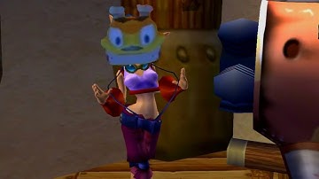 Jak and Daxter: The Precursor Legacy: [Glitch] Zoomer out of Misty Island [HD]