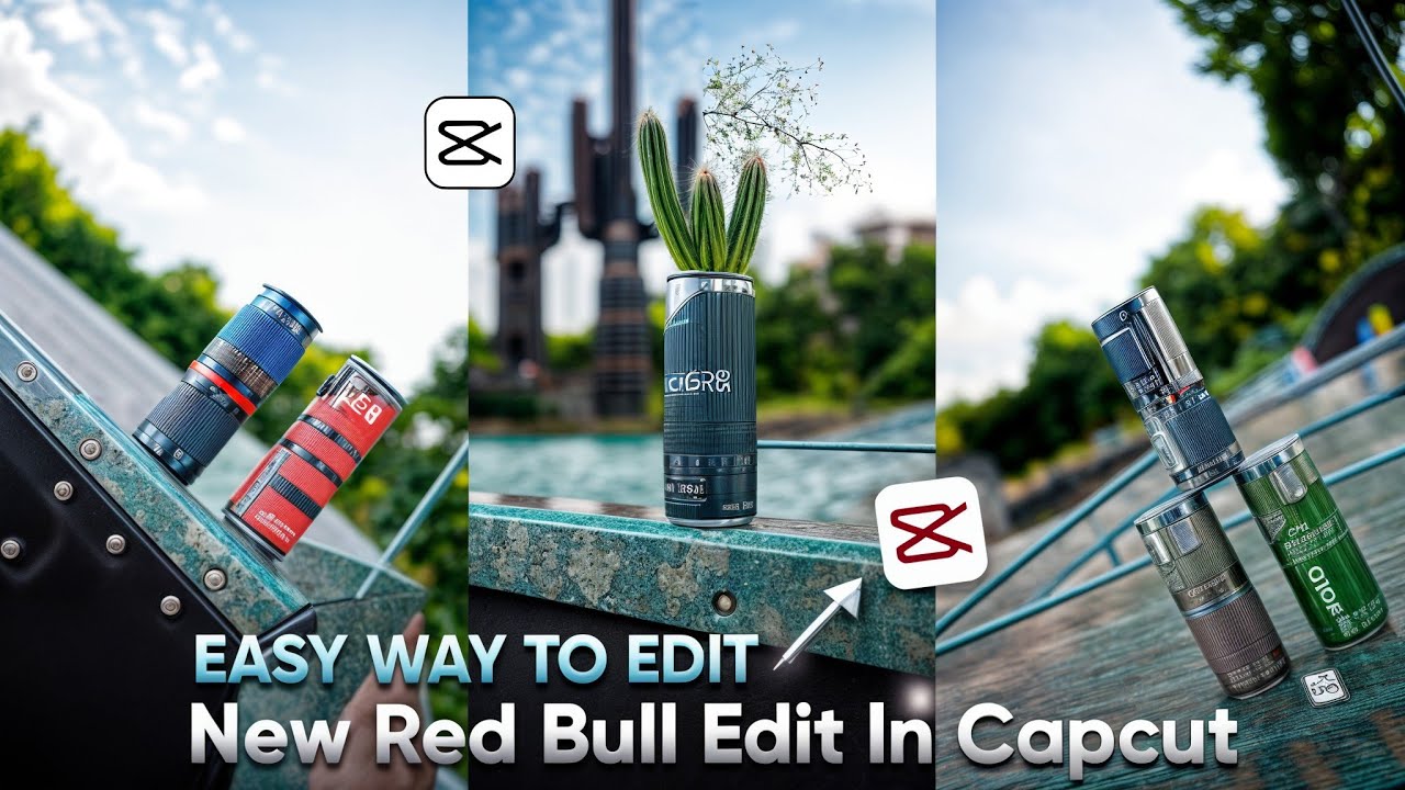 Mind-Blowing Red Bull Edit | Easy CapCut Tutorial
