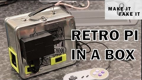 Retro Pi + Projector | Retro Pi in a Box