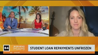 Student loan payments set to resume