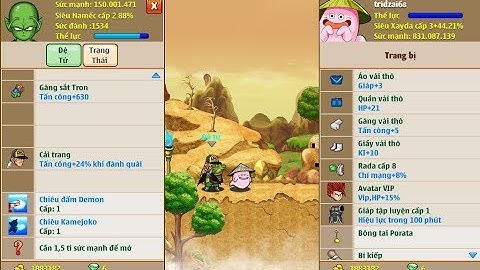 Ngọc rồng online - mở skill 2 đệ tử ac phụ cái kết bất ngờ sau 2 ngày úp