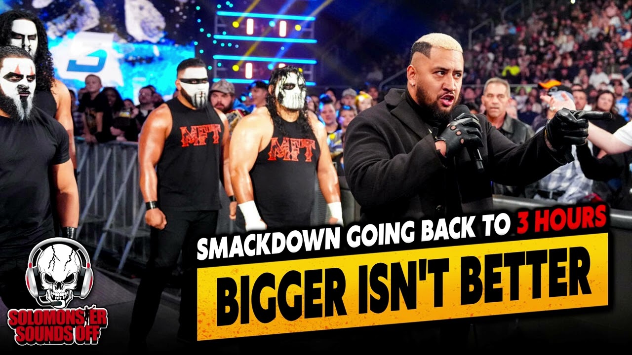 Smackdown MOVING BACK To Three Hours, But Changes Are Needed NOW