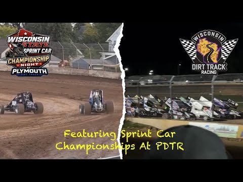 Wisconsin State Sprint Car Championship Night At Plymouth Dirt Track 9-26-2026