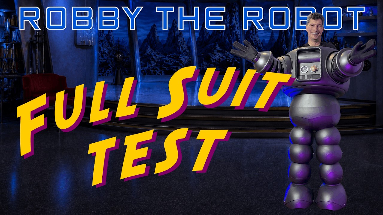 Robby the Robot-Free Files Full Suit Test - YouTube
