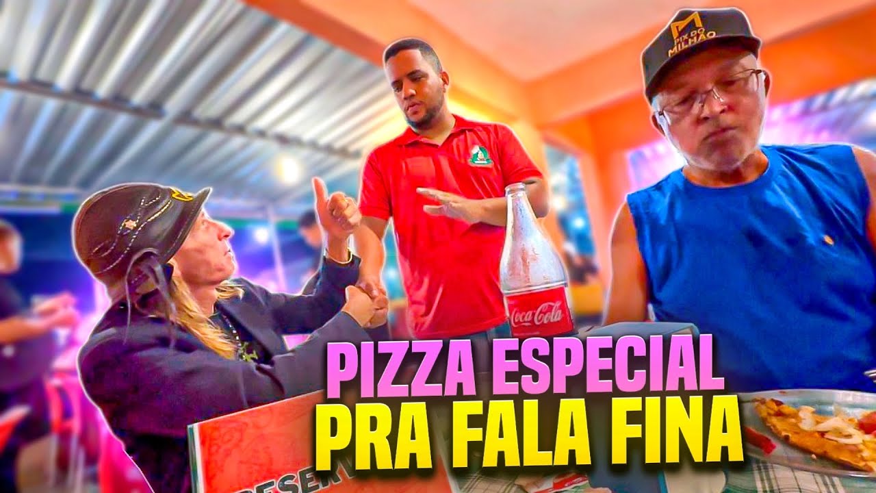 TODA TURMA NA PIZZARIA E VAI TER PIZZA PRA FALA FINA | REI DO DANONE