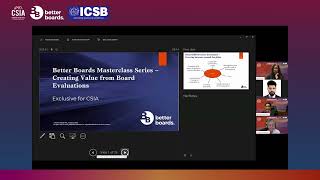 Better Boards Masterclass: Creating Value from Board Evaluations