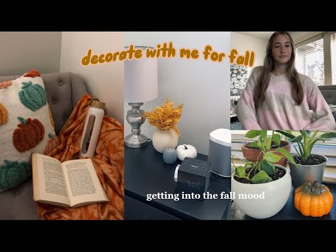 decorate with me for fall!🍂