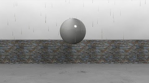Rainfall System - Particle Flow Tutorial