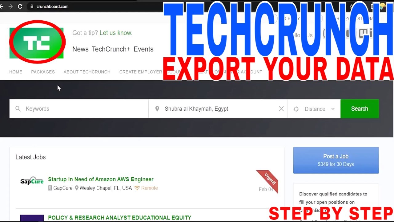 How To Export Your Data In Crunchboard 🔴 - YouTube