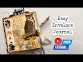 Easy envelope journal tutorial beginner friendly