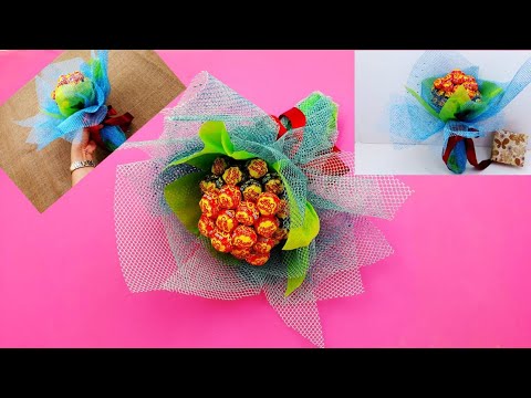 Video: How To Make A Bouquet Of Lollipops