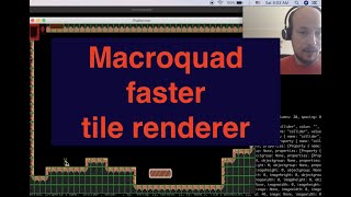 Ep 3. Rust Macroquad game Engine. Faster Tilemap rendering with Mesh