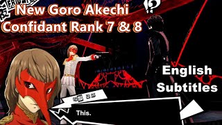 Persona 5 Royal English Subtitles Akechi Confidant Rank 7 & 8