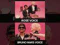 APT Acapella and Voice Combination #rosé #brunomars #blackpink #trending #shorts