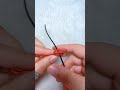 Easy Way to Tie an Adjustable Bracelet Knot Using Fingers