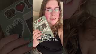 i'm reading 5 books in 5 days... day two of this challenge was so much fun! tackling the arc’s