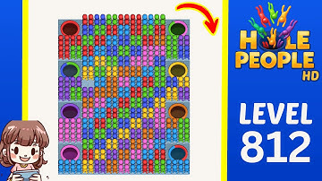 Hole People Level 812 Solution Walkthrough