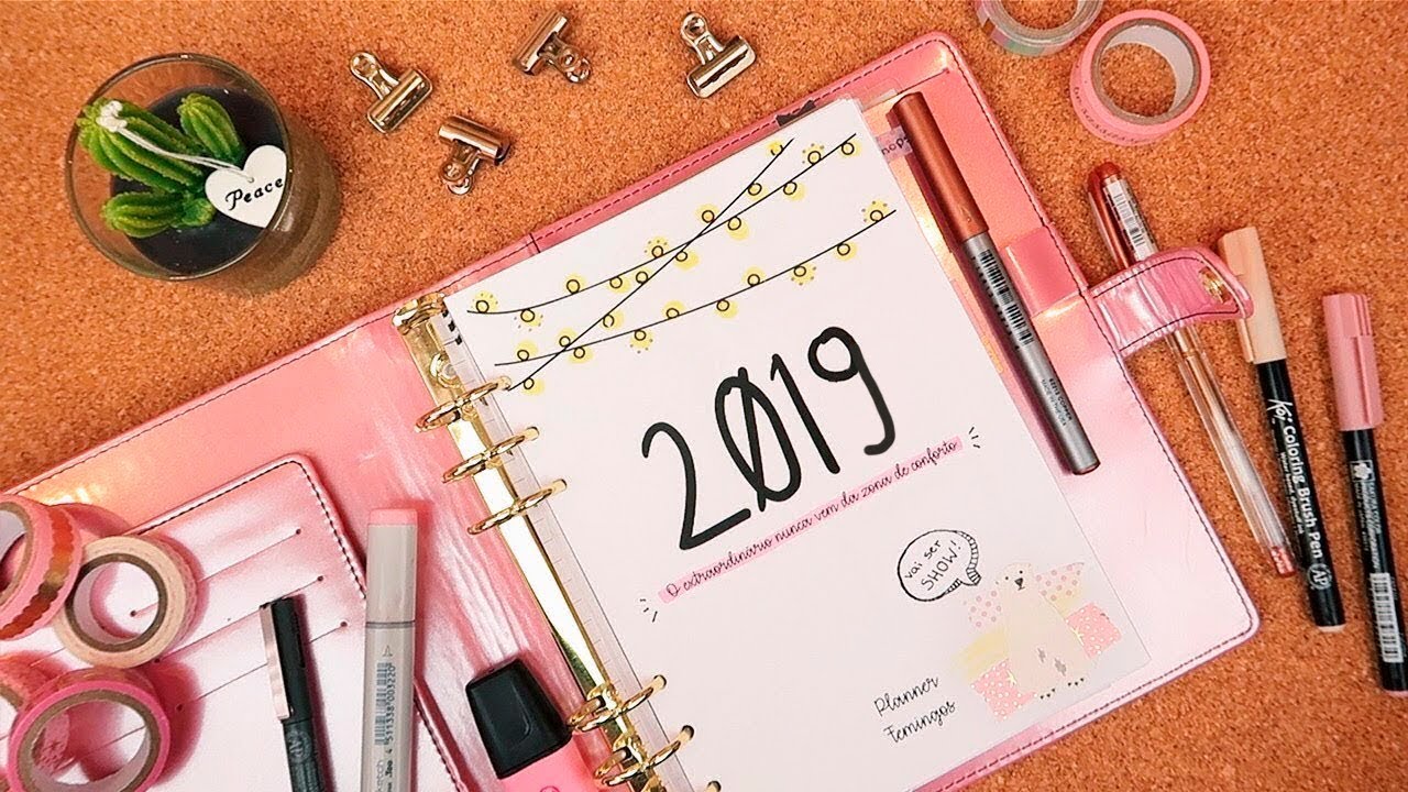 COMO EU FIZ MEU PLANNER EM CASA (atualizado para 2019)