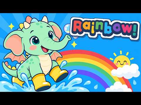 Weather for Babies ☀️ Sunny, Rain, Rainbow & Snow with Bobbledoo | First Words for Toddlers