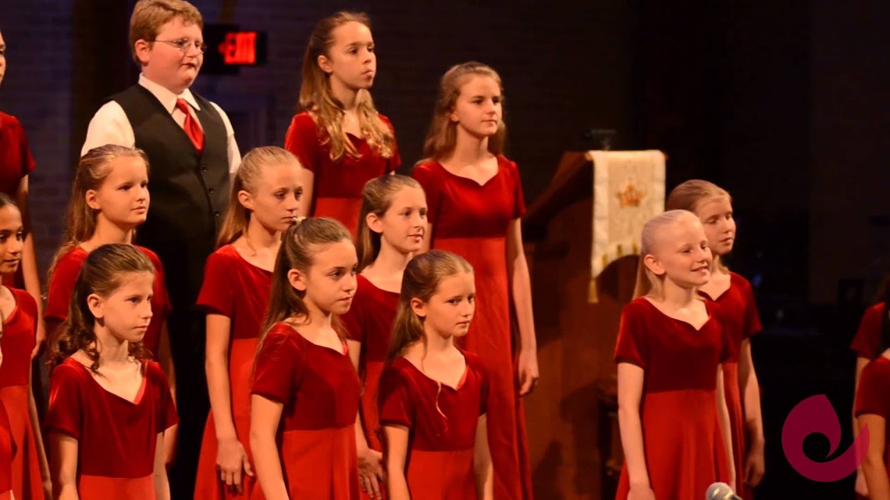 Conspirare Youth Choirs performs "Friday Afternoons, Op. 7: X. Jazz-Man"
