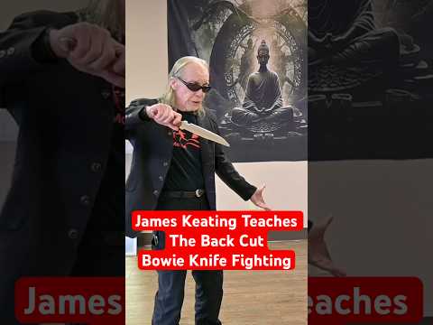 Deadly Back Cut Tutorial | James Keating Teaches Bowie Knife Fighting 