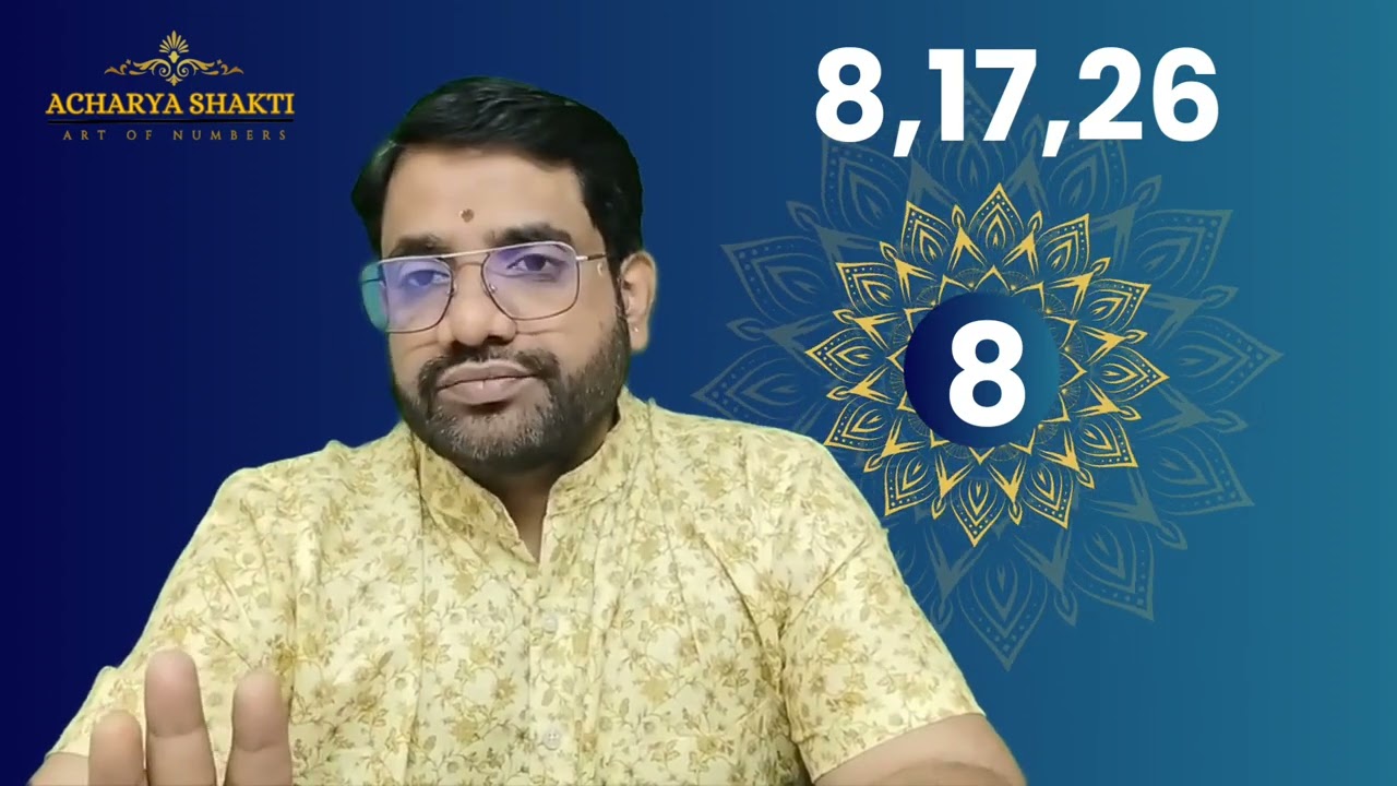 Birth date 8,17,26 Numerological predictions to this year 2025, #kannada #newyear2025 #acharyashakti