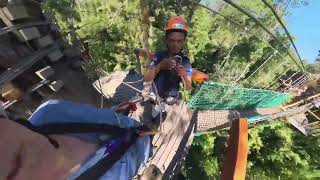 Ziplining in Africa