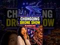 This is NOT AI 🤯. CRAZY Drone shows in Chongqing China #chinatravel #chongqing #drone #droneshow