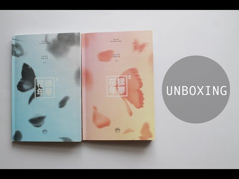 (방탄소년단) BTS - 화양연화 pt. 2 (The Most Beautiful Moment in Life pt. 2 - Peach & Blue Ver.) Unboxing