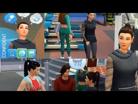 MENTORING CLIENTS!! | Becoming a Personal Trainer in The Sims 4