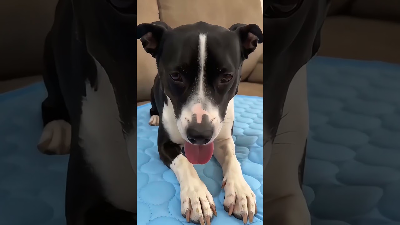 Le echó un balde de hielo al perro y la cara del perro lo dijo todo 😂🐶🧊