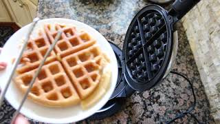 Demonstration and Review on Oster Flip Belgian Waffle Maker  CKSTWFBF10