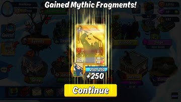 GETTING MY FIRST EVER MYTHIC FROM A MYTHIC PULL ( animation Throwdown )