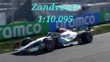 F1 22 Netherlands Circuit Zandvoort Hot Lap + Setup (1:10.095) #F122Game #F12022 #Zandvoort #HotLap