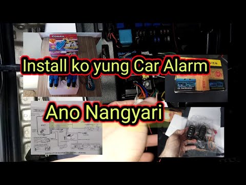 How to Install Universal Car Alarm in 2015 Toyota Wigo E-Variant