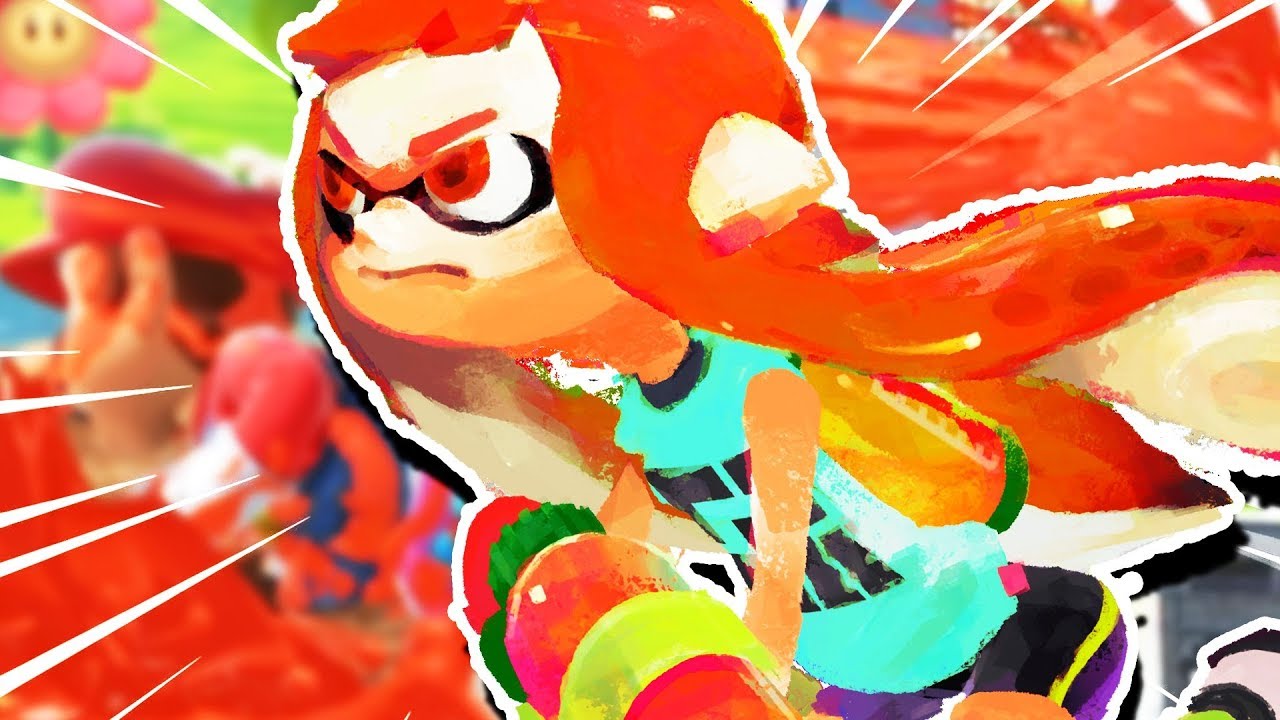 💦INK SPLATTER! using Inkling ONLINE in Super Smash Bros. Ultimate ...