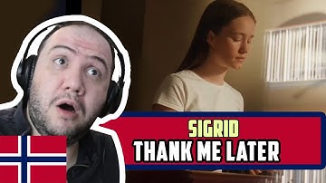 🇳🇴 Sigrid - Thank Me Later (up close) (Visualiser) | Nordic REACTION