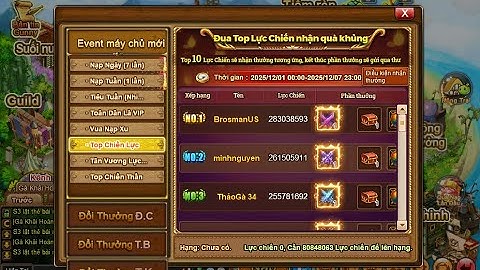 Gunny 321 - [ Gà Hoài Niệm ] Chốt TOP Lực Chiến Chặng 3 ... Ai Sẽ Đạt TOP 1 LC Và VK 320 ST !