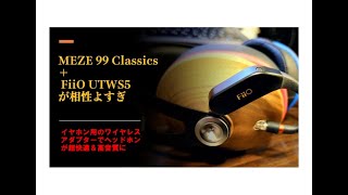MEZE 99 Classics ＋ FiiO UTWS5 が相性よすぎ