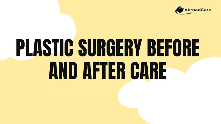 Plastic Surgery before and after care