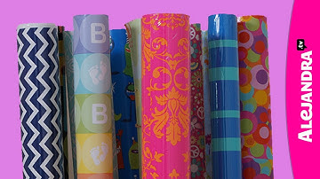 How to Store Gift Wrap (Part 7 of 9 Home Office Organization Series)