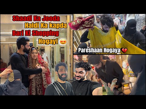 Ayesha Ka Shaadi Or Haldi Ka Dress Liye | Haldi, Bari Or Shaadi Ka Jooda | Fokats | Abresh & Zeeshan