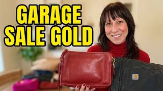 I Spent $206 at 100+ Garage Sales and Found $790 in Profit (Coach, Carhartt, & More!)