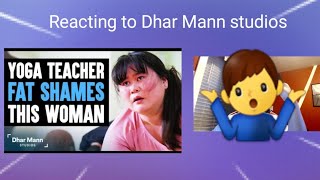 TheWiseHipo Reacts to Yoga Teacher FAT SHAMES Woman, Lives To Regret It by Dhar Mann studios