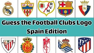 Guess the Football (Soccer) Team Logo Quiz | Spain Edition