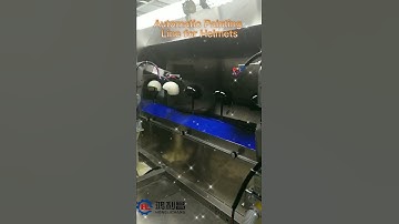 Complete Automatic Painting Robot Spray Painting Line for Helmets