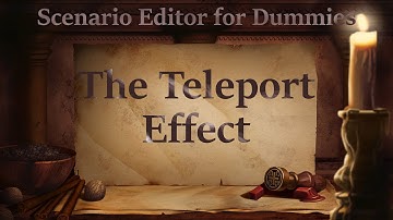 Scenario Editor for Dummies: The Teleport-Effect [Age of Empires 2]