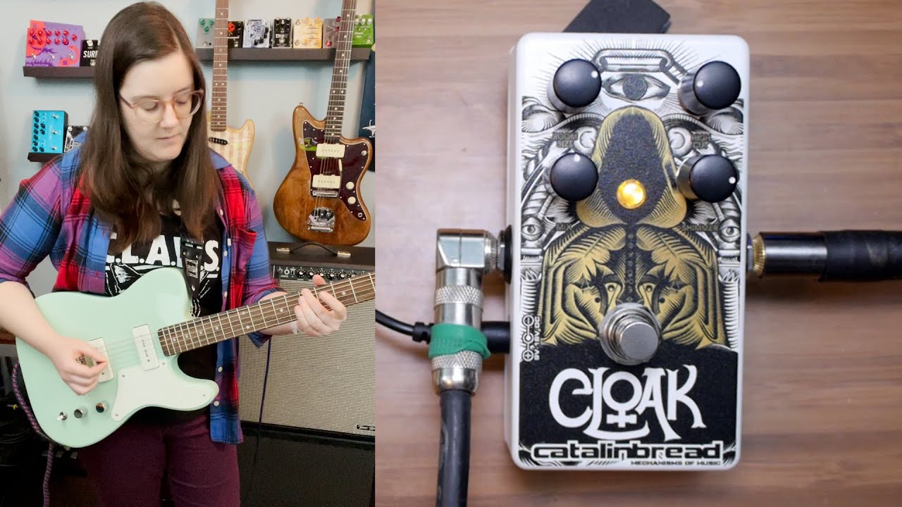 Catalinbread Cloak Reverb & Shimmer on Guitar and Baritone YouTube