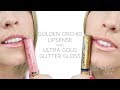 GOLDEN ORCHID LIPSENSE 💋 Ultra Gold Glitter Gloss Demo (Glitz & Glam Collection)